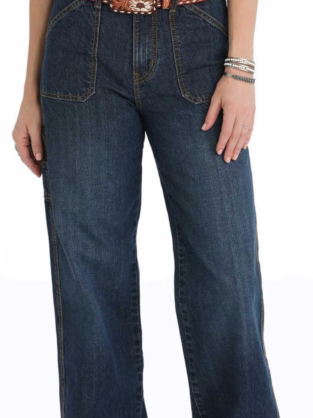 Cruel Denim Women's Dark Stone Wash Casey Cargo Jeans new with tags!